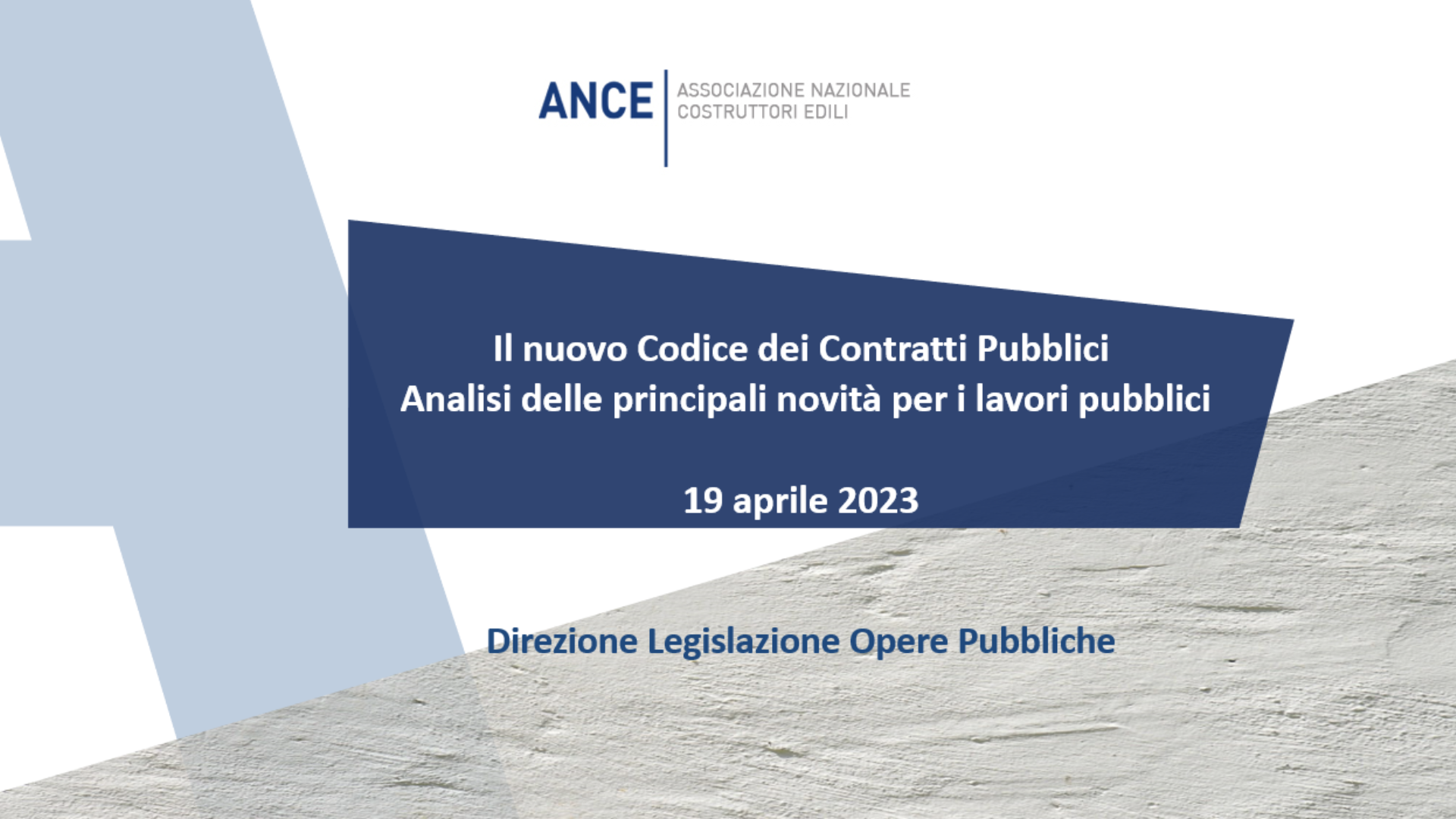 Webinar Nuovo Codice Dei Contratti Pubblici: Video E Materiali Del ...