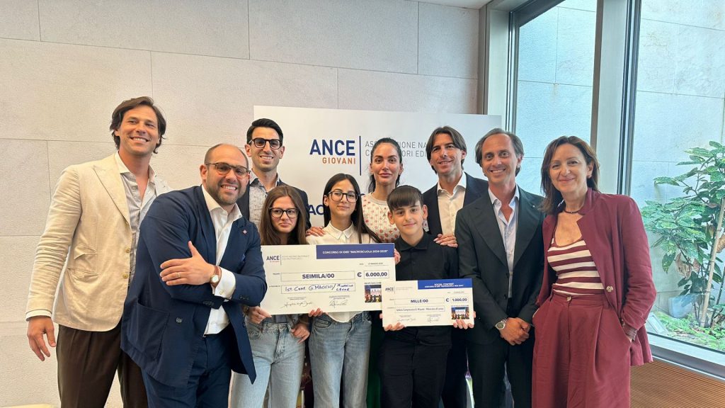 Rigenerazione urbana: i Giovani Ance premiano gli spazi per la cultura progettati dagli studenti delle scuole medie